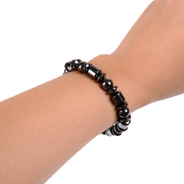 Weight Loss Black Stone Magnetic Therapy Braclet - Image 3